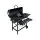 GRILL OGRODOWY Z POKRYWĄ, RUSZT 71CM -zdjęcie numer 5