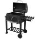 GRILL WĘGLOWY DELUXE, RUSZT 57X37CM -zdjęcie numer 3