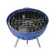GRILL WĘGLOWY OKRĄGŁY 54CM NIEBIESKI -zdjęcie numer 13