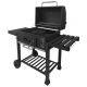 GRILL WĘGLOWY XXL ŻELIWNY RUSZT 71X46CM -zdjęcie numer 2