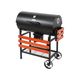GRILL WĘGLOWY Z POKRYWĄ, RUSZT 71X34,5CM -zdjęcie numer 8