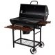 GRILL WĘGLOWY Z POKRYWĄ, RUSZT 71X34,5CM -zdjęcie numer 2