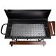 GRILL WĘGLOWY Z POKRYWĄ, RUSZT 71X34,5CM -zdjęcie numer 6