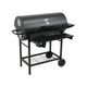 GRILL WĘGLOWY Z POKRYWĄ, RUSZT 71X35CM -zdjęcie numer 7