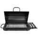GRILL WĘGLOWY Z POKRYWĄ, RUSZT 71X35CM -zdjęcie numer 10