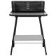 GRILL WĘGLOWY Z PÓŁKĄ PRZEDNIĄ 54X35CM -zdjęcie numer 2