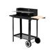 GRILL WĘGLOWY Z PÓŁKĄ, RUSZT 48,5X26CM -zdjęcie numer 2