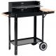 GRILL WĘGLOWY Z PÓŁKĄ, RUSZT 48,5X26CM -zdjęcie numer 3