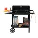 GRILL WĘGLOWY Z PÓŁKĄ RUSZT 48 X 26.5CM -zdjęcie numer 7