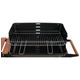 GRILL WĘGLOWY Z PÓŁKĄ, RUSZT 48X26.5CM -zdjęcie numer 4