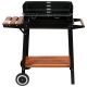 GRILL WĘGLOWY Z PÓŁKĄ, RUSZT 48X26.5CM -zdjęcie numer 2
