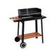 GRILL WĘGLOWY Z PÓŁKĄ, RUSZT 48X26.5CM -zdjęcie numer 3