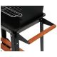 GRILL WĘGLOWY Z PÓŁKĄ, RUSZT 48X26.5CM -zdjęcie numer 5