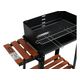 GRILL WĘGLOWY Z PÓŁKĄ, RUSZT 48X26.5CM -zdjęcie numer 6
