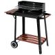 GRILL WĘGLOWY Z PÓŁKĄ, RUSZT 48X28CM -zdjęcie numer 2
