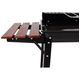 GRILL WĘGLOWY Z PÓŁKĄ, RUSZT 48X28CM -zdjęcie numer 3