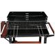 GRILL WĘGLOWY Z PÓŁKĄ, RUSZT 48X28CM -zdjęcie numer 7