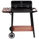 GRILL WĘGLOWY Z PÓŁKĄ, RUSZT 48X28CM -zdjęcie numer 1