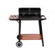 GRILL WĘGLOWY Z PÓŁKĄ, RUSZT 48X28CM -zdjęcie numer 1