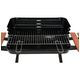 GRILL WĘGLOWY Z PÓŁKAMI, RUSZT 53*33CM -zdjęcie numer 3