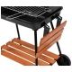 GRILL WĘGLOWY Z PÓŁKAMI, RUSZT 53*33CM -zdjęcie numer 4