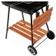 GRILL WĘGLOWY Z PÓŁKAMI, RUSZT 53*33CM -zdjęcie numer 9