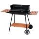 GRILL WĘGLOWY Z PÓŁKAMI, RUSZT 53*33CM -zdjęcie numer 2