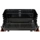 GRILL WĘGLOWY Z PÓŁKAMI, RUSZT 53X33CM -zdjęcie numer 5