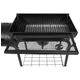 GRILL WĘGLOWY Z WĘDZARNIĄ XXL, 64X37 -zdjęcie numer 4