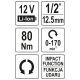 GRZECHOTKA UDAROWA 12V 1/2'' 80NM - BODY -zdjęcie numer 4