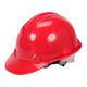 KASK OCHRONNY CZERWONY HDPE -zdjęcie numer 1