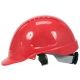 KASK OCHRONNY CZERWONY WYS. KOMF. ABS -zdjęcie numer 2