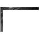 KĄTOWNIK METALOWY CZARNY 600X400MM -zdjęcie numer 3