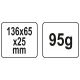 KLIN DO DREWNA L 136 MM, TWORZYWO -zdjęcie numer 4