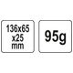 KLIN DO DREWNA L 136 MM, TWORZYWO -zdjęcie numer 4
