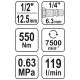 KLUCZ PNEUMATYCZNY 1/2" 550 Nm -zdjęcie numer 4