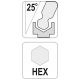 KLUCZ TRZP HEX(KULKA) Z RĘKOJEŚCIĄ 2.5MM -zdjęcie numer 4