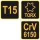 KLUCZ TRZPIENIOWY TORX Z RĘKOJEŚCIĄ T15 -zdjęcie numer 3