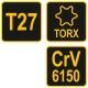 KLUCZ TRZPIENIOWY TORX Z RĘKOJEŚCIĄ T27 -zdjęcie numer 3