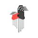 KLUCZE TORX 9CZ. T10 - T50 Cr-V -zdjęcie numer 2