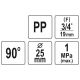 KOLANKO PP 90° GW 25 X 3/4" -zdjęcie numer 4