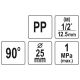 KOLANKO PP 90° GZ 25 X 1/2" -zdjęcie numer 4