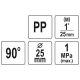 KOLANKO PP 90° GZ 25 X 1'' -zdjęcie numer 4