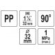 KOLANKO PP 90° GZ 32MM x 1-1/4" (5/4") -zdjęcie numer 4