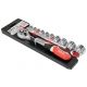 KOMPLET NASADEK Z AKCESORIAMI 3/8", 12CZ -zdjęcie numer 3
