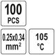 KOSZUL.TERM. Z CYNĄ 0,25-0,34MM2 100SZT -zdjęcie numer 5