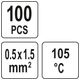 KOSZUL.TERM. Z CYNĄ 0,5-1,5MM2 100SZT -zdjęcie numer 5