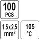 KOSZUL.TERM. Z CYNĄ 1,5-2,5MM2 100SZT -zdjęcie numer 5