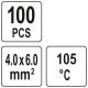 KOSZUL.TERM. Z CYNĄ 4-6MM2 100SZT -zdjęcie numer 5