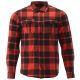 KOSZULA FLANELOWA CZERWONA R. S -zdjęcie numer 1